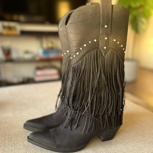 Roper Fringe & Studs boots